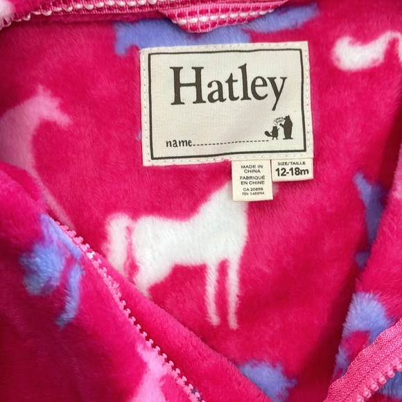 Hatley Unicorns Fleece Suit - Picture 2 of 2
